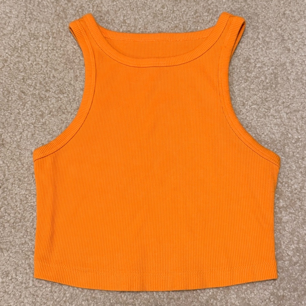 Wild Fable Vibrant Orange Crop Top